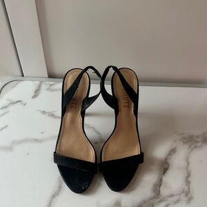 SCHUTZ Black Strappy Heels